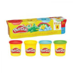 Hasbro Play-Doh 4 Πλαστοζυμαράκια Πλαστελίνης για 3+ Ετών G0512