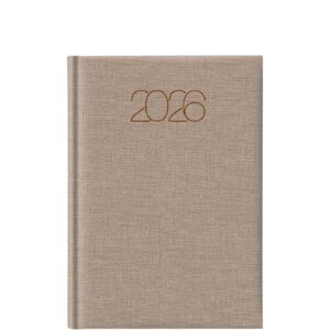 Theofylaktos Εβδομαδιαίο Ημερολόγιο 2026 Μπεζ 17x24cm 693JO.E44
