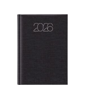 Theofylaktos Εβδομαδιαίο Ημερολόγιο 2026 Μαύρο 17x24cm 693JO.E47