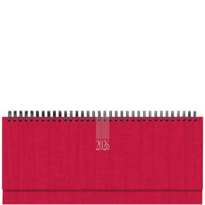 Theofylaktos Εβδομαδιαίο Ημερολόγιο 2026 Planning Κόκκινο 29,8x10,5cm 698AI.D59