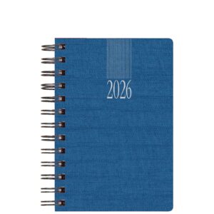 Theofylaktos Ημερήσιο Ημερολόγιο 2026 Σπιράλ Μπλε 17,2x24cm 708C1.994