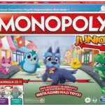 Hasbro Επιτραπέζιο Παιχνίδι Monopoly Junior 2 σε 1 για 2-6 Παίκτες 4+ Ετών F8562