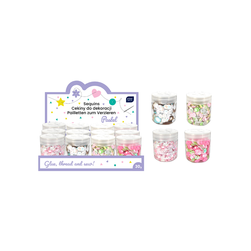 INTERDRUK ΠΟΥΛΙΕΣ PASTEL 4 σχέδια 30gr 376586