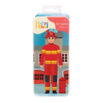 HappiHobbi Magnet Tins City Heroes Εκπαιδευτικοί Χάρτινοι Μαγνήτες 1029-64074