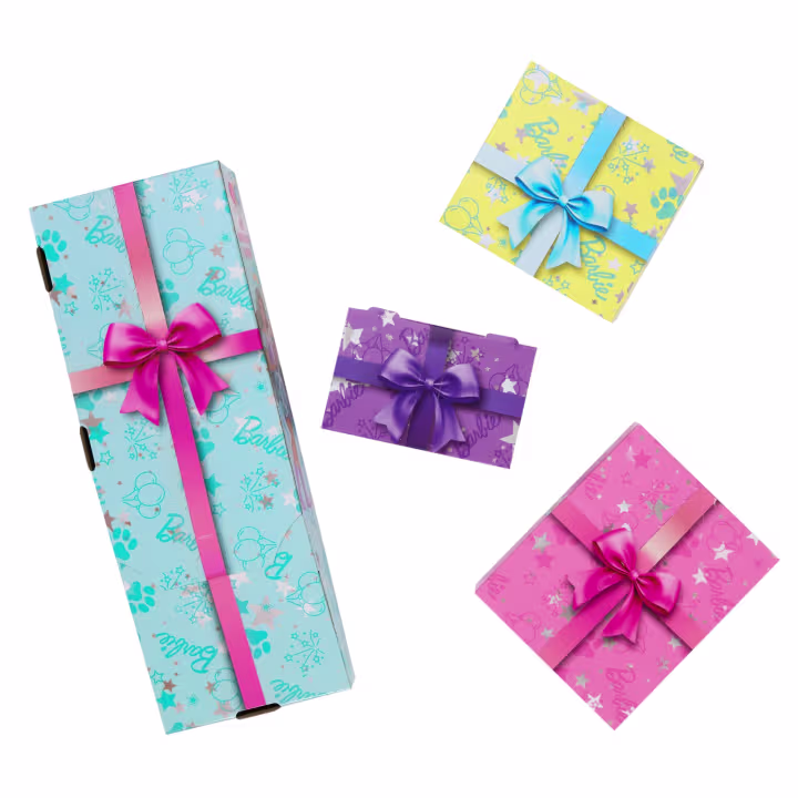 Barbie Party Unboxed Σειρά Pet Birthday Κούκλα Και Αξεσουάρ Σετ Party Stars Με 10 Εκπλήξεις JFG72 - Image 3