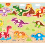 Tooky Toy Παζλ Σφηνώματα Δεινόσαυροι TY859