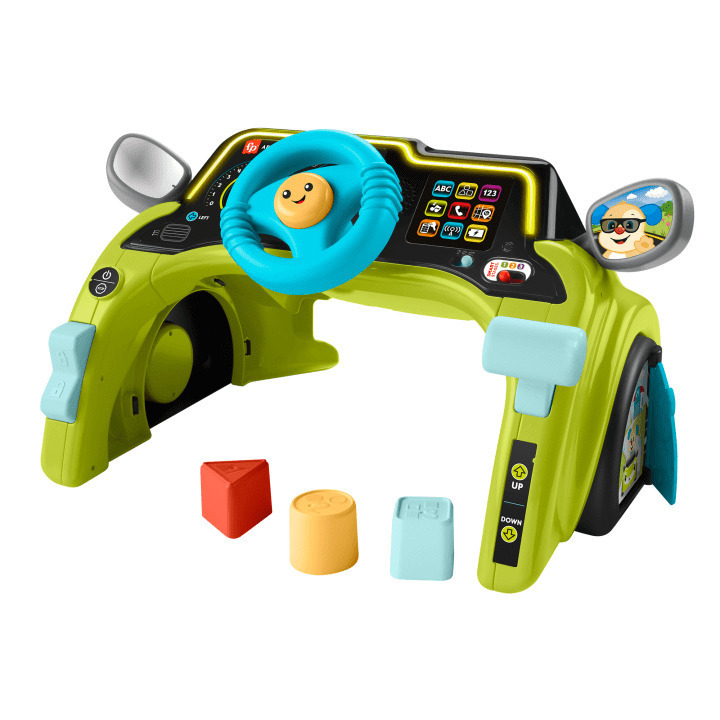 Fisher Price Όχημα Laugh & Learn Sit & Steer Driver Εκπαιδευτικό Αυτοκινητάκι με Μουσική, Φως και Ήχους για 6+ Μηνών HYR91 - Image 2