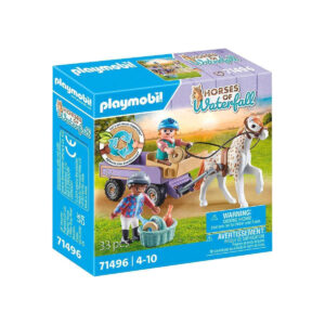 Playmobil Άλογο με άμαξα 71496