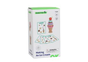 Tooky Toy Ξύλινο Παιχνίδι Λογικής Παγωτό TK886