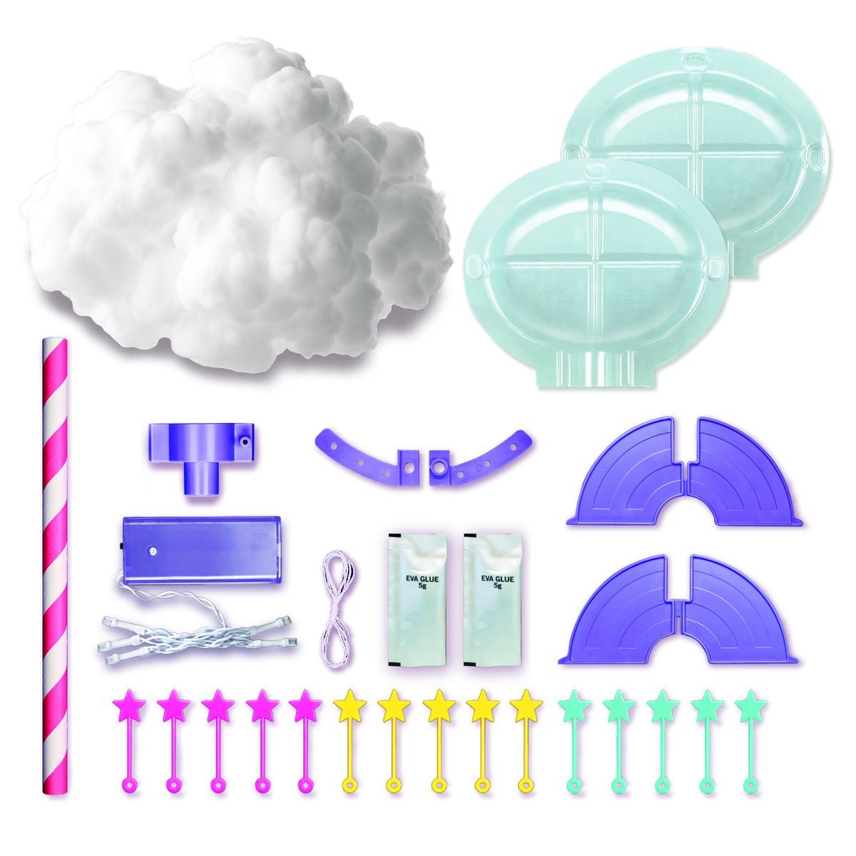 4M Toys - Κατασκευές Κατασκευή Φωτιστικό Σύννεφο 4M0643 4803 - Image 2