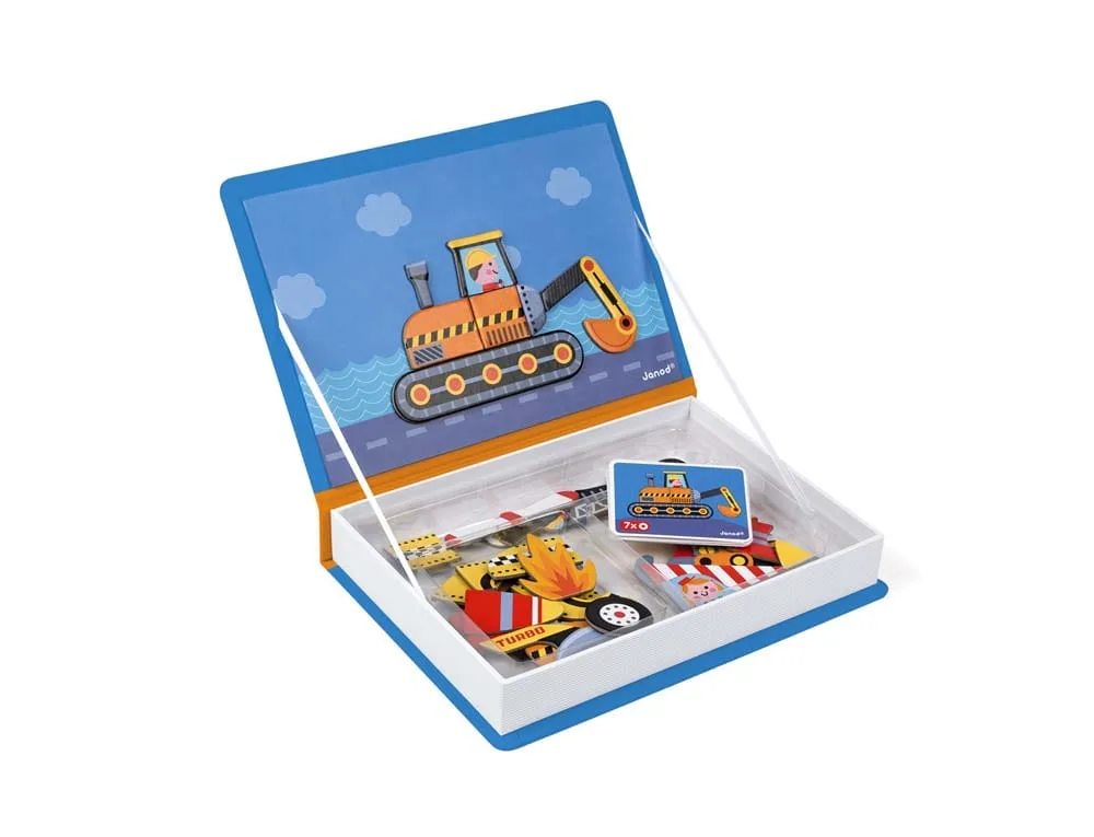 ΨΥΧΟΓΙΟΣ JANOD ΜΑΓΝΗΤΙΚΟ ΒΙΒΛΙΟ - ΟΧΗΜΑΤΑ J02715 - Image 4