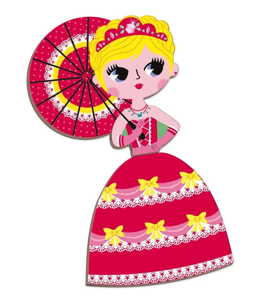 ΨΥΧΟΓΙΟΣ JANOD ΜΑΓΝΗΤΙΚΟ ΒΙΒΛΙΟ - ΠΡΙΓΚΙΠΙΣΣΕΣ J02725 - Image 2