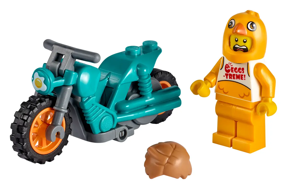 Lego Chicken Stunt Bike City 60310 - Image 2