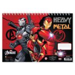 ΜΠΛΟΚ ΖΩΓΡΑΦ IRON MAN Α4 30ΦΥΛ 2ΣΧ 506306