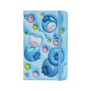 TESORO ΣΗΜΕΙΩΜΑΤΑΡΙΟ ΜΕ ΛΑΣΤΙΧΟ Α6 8,7Χ13,5ΕΚ 80Φ 582366b