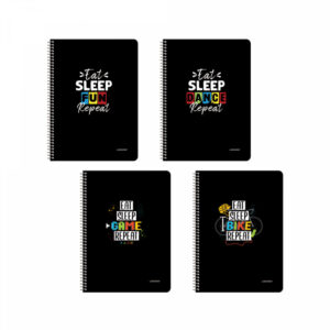 Logigraf Σπιράλ Τετράδια Ριγέ Β5 3 Θεμάτων 17x25 90Φ. 05913