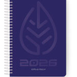 Gipta Ημερήσιο Ημερολόγιο Σπιράλ Folium 2026 17x24 Blue 626-1717-85