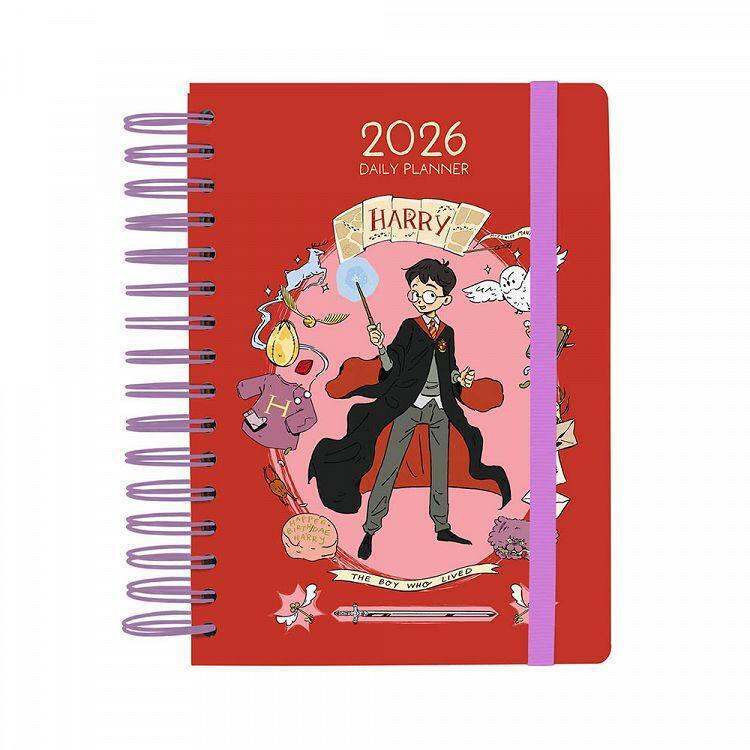 Erik Ημερολόγιο 2026 Σπιράλ Ημερήσιο 11,5x16 Harry Potter AAKDPS2601