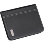 Portfolio μαύρο Α5 με φερμουάρ και μπλοκ σημειώσεων Υ23,5x19x3εκ. 21022