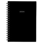Next ημερολόγιο 2026 basic xl ημερήσιο σπιράλ μαύρο 21x29εκ  02065-09