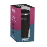 MUST ΠΟΤΗΡΙ ΑΝΟΞΕΙΔΩΤΟ ΘΕΡΜΟΣ 1.200ML ΜΕ ΚΑΛΑΜΑΚΙ 27Χ10Χ7.5ΕΚ ΜΑΥΡΟ 587161