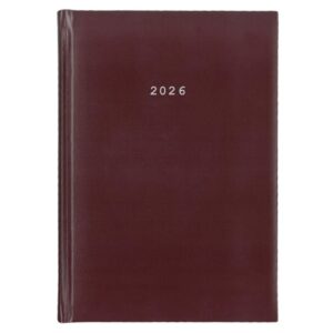 Next ημερολόγιο 2026 basic xl ημερήσιο δετό μπορντώ 21x29εκ. 02049-04