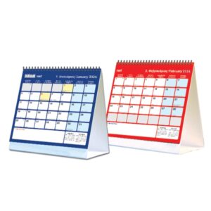 Next ημερολόγιο γραφείου (πυραμίδα) 2026 μηνιαίο σπιράλ 16x17εκ. 02298-26