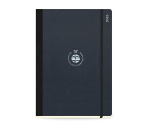 Flexbook Ημερολόγιο Ημερήσιο 2026 17x25 cm Μαύρο-μαύρο 11.11182