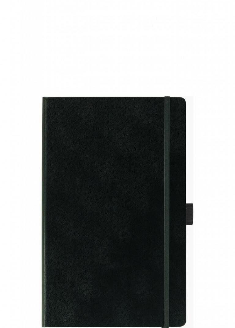 Θεοφύλακτος Ivory Σημειωματάριο A6 Ριγέ Μαύρο Q27G2.120 - Image 2
