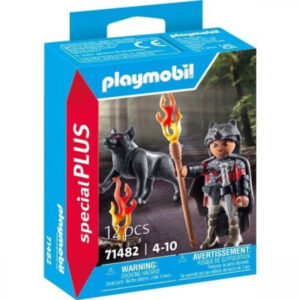 Playmobil Special Plus Πολεμιστής με λύκο 71482