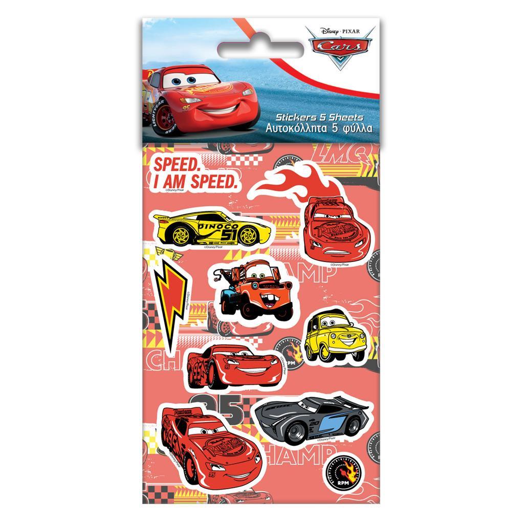 DISNEY CARS ΑΥΤΟΚΟΛΛΗΤA 8X12 5ΦΥΛΛΑ 564555