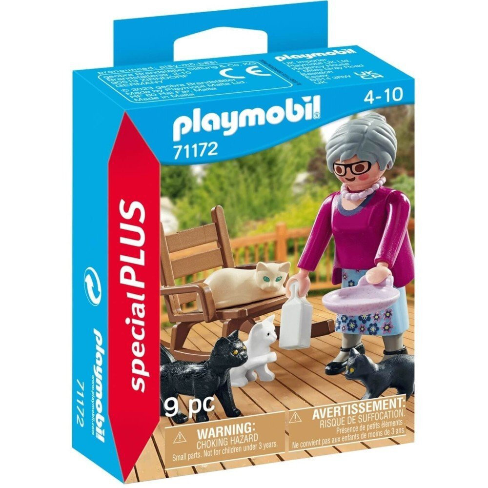 Playmobil Special Plus Γιαγιά με Γατάκια 71172