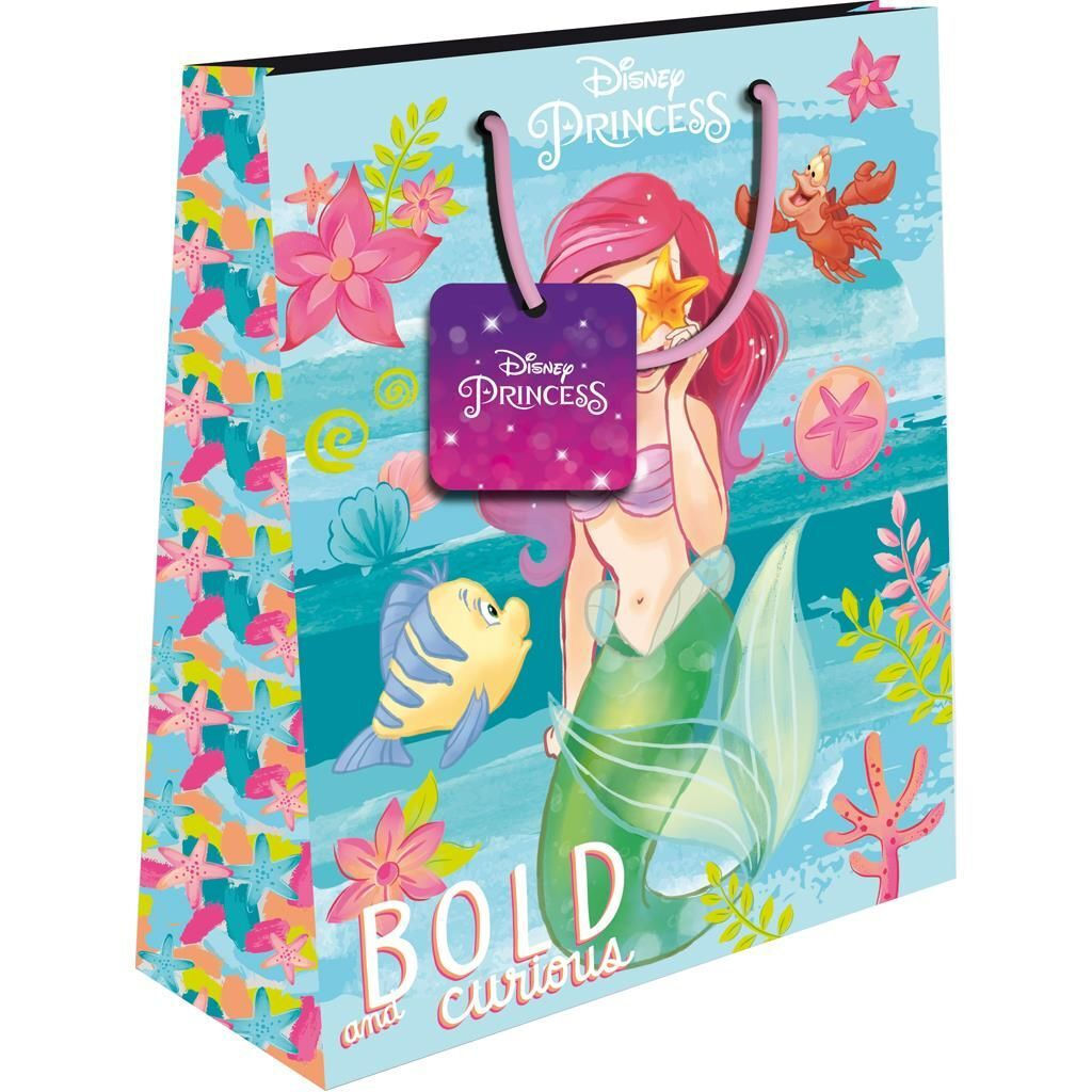 Διακάκης Χάρτινη Τσάντα για Δώρο Disney Princess 26x12x32εκ. 563945