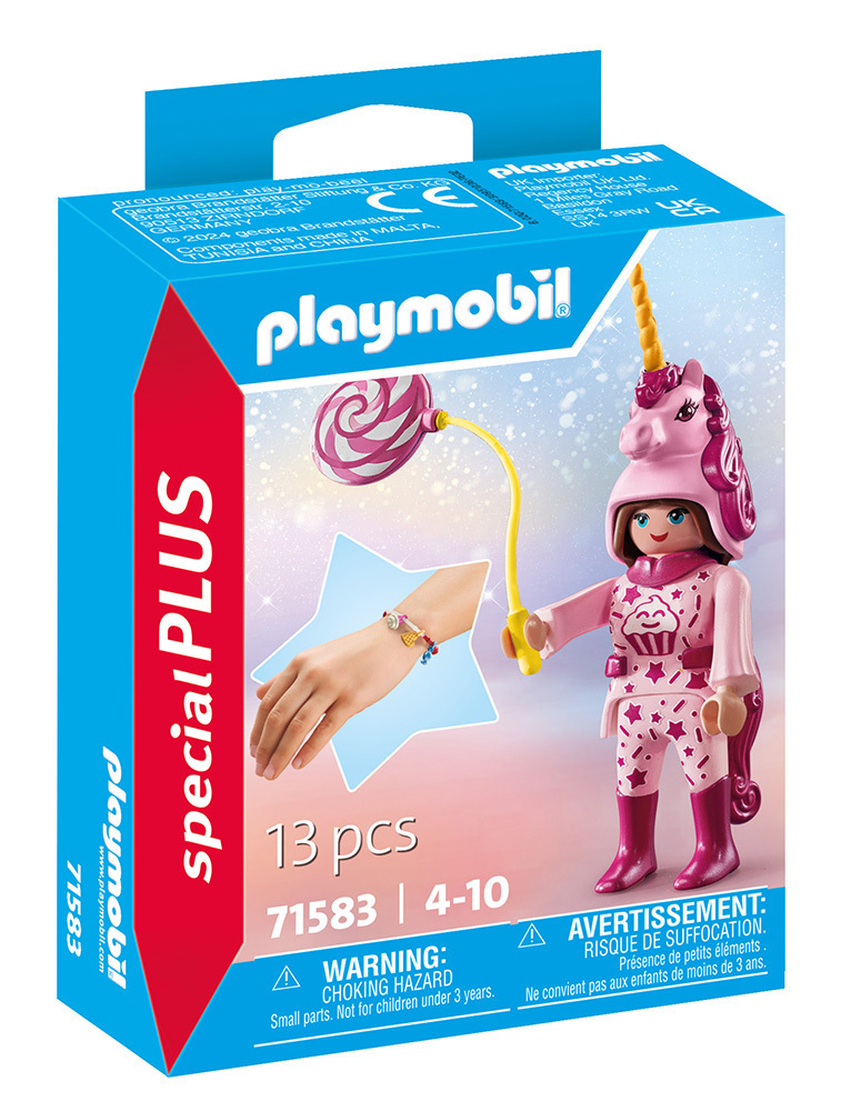 Playmobil Special Plus Κοριτσάκι Ντυμένο Μονόκερος 71583