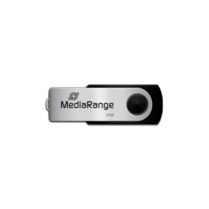 MediaRange 8GB USB 2.0 Stick Μαύρο MR908