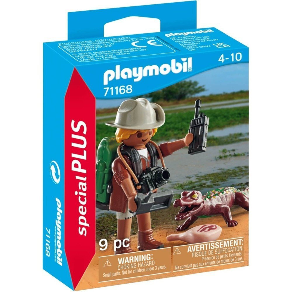 Playmobil Εξερευνητής με αλιγάτορα 71168