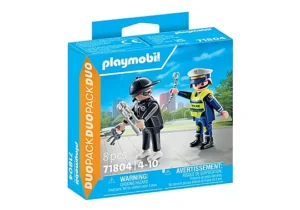 Playmobil Αστυνόμος και διαρρήκτης 71804