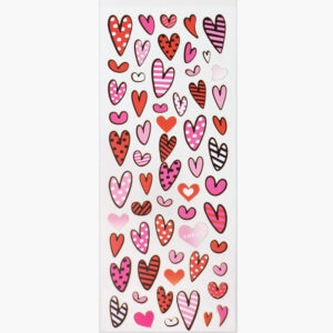 Αυτοκόλλητα Stickers 102 Pink Hearts 31×11 cm 145102000