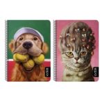 LUCIA ΤΕΤΡΑΔΙO ΣΠΙΡΑΛ 17Χ25 2ΘΕΜ 60Φ LUCIA 2ΣΧ. 470152