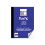 Next μπλοκ ριγέ κολλητό με τρύπες 17x25εκ. 80φυλ. No.01112