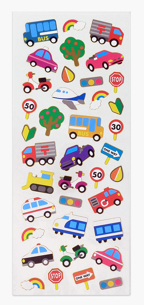 Fun Stickers Aυτοκόλλητα Cute Cars 2224
