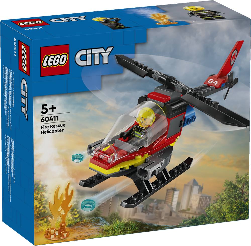 LEGO Fire Rescue Helicopter 60411