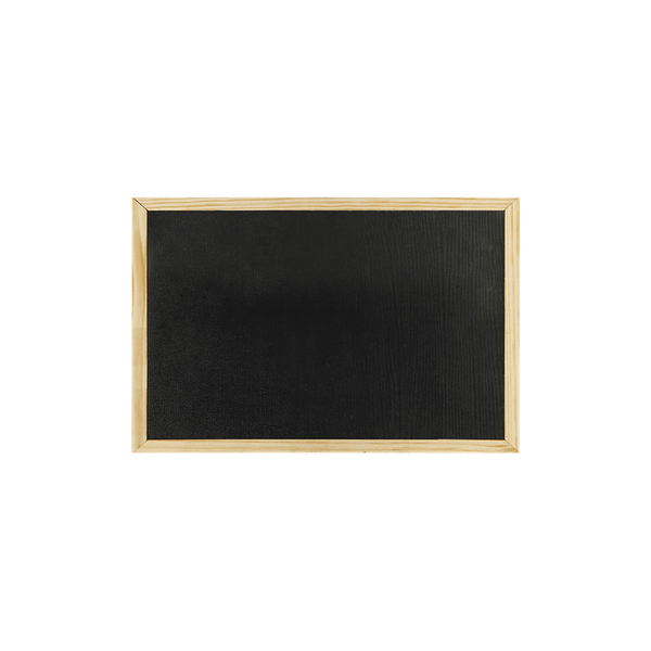 METRON ΜΑΥΡΟΠΙΝΑΚΑΣ ΚΙΜΩΛΙΑΣ ΠΛΑΙΣΙΟ ΞΥΛΙΝΟ 40x60cm ΜΑΥΡΟ 908.093582