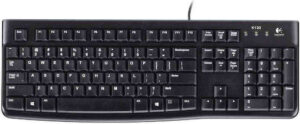 Logitech Keyboard K120 Πληκτρολόγιο με σύνδεση USB για απλή τοποθέτηση και άμεση λειτουργία 920-002479