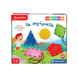 Εξυπνούλης Εκπαιδευτικό Παιχνίδι Montessori Τα Σχήματα Για 3+ Χρονών 1024-63239