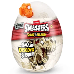 ΨΥΧΟΓΙΟΣ SMASHERS S5 DINO ISLAND ΝΑΝΟ ΑΥΓΟ ΔΕΙΝΟΣΑΥΡΟΥ 7495