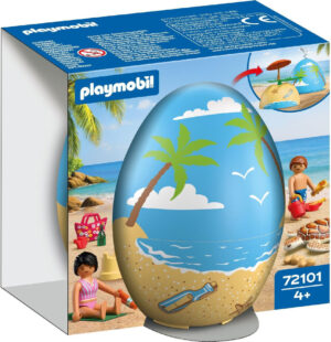 Playmobil Play Egg: Διακοπές στην παραλία 72101