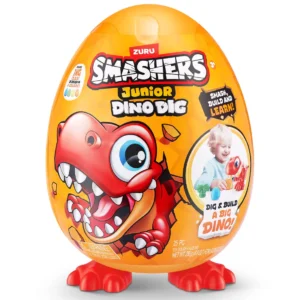 ZURU ΠΑΙΧΝΙΔΙ ΜΙΝΙΑΤΟΥΡΑ SMASHERS JUNIOR S1 -DINO DIG ΜΕΓΑΛΟ ΑΥΓΟ T-ZUR-74115