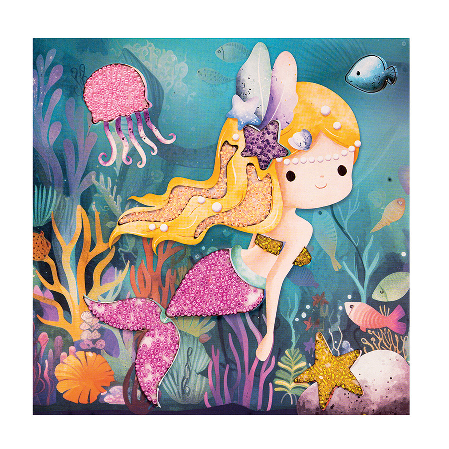 HappiHobbi Art Σετ Χειροτεχνίας με Χάντρες Για 5+ Χρονών 1038-21047 - Image 5