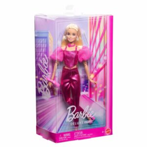 Κούκλα Barbie Deluxe Style #5 Με Λαμπερή Ροζ Εμφάνιση, Κορσέ Και Αξεσουάρ, Ξανθά Μαλλιά JFP40